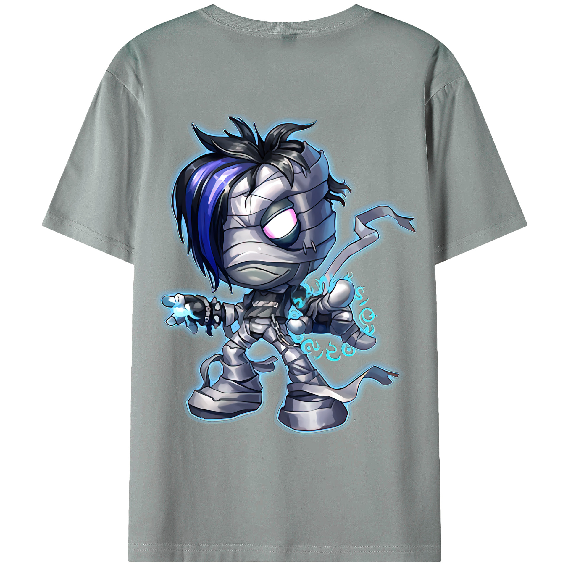 （画像用） リーグ・オブ・レジェンド League of Legends LOL 綿100％ メンズ半袖Tシャツ（バックプリント） 通気性